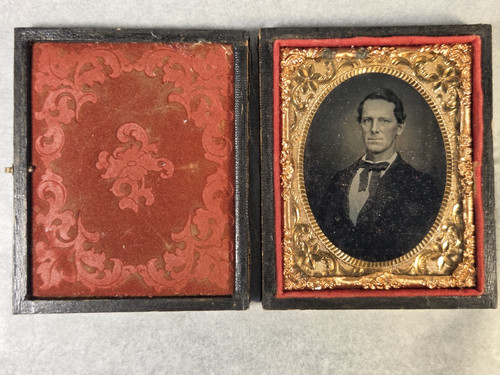 Antique plate ambrotype - antique,
