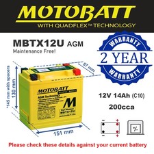 Motorcycle Battery for Honda