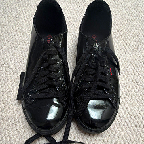 Kickers women black patent - women’s,