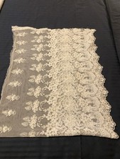 Piece Of Vintage French Lace Material