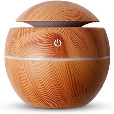 Essential Oil Diffuser 130ml Ultrasonic Humidifier Aromatherapy Air Fresh AZULON