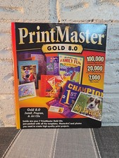 Vintage PrintMaster Gold 8.0