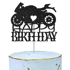 Motorcycle Cake Topper Bike