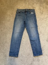 TU mid blue denim Girlfriend Jeans - Size 14 - VGC