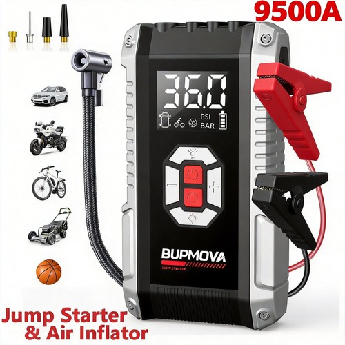 9500a car jump starter with - jump,