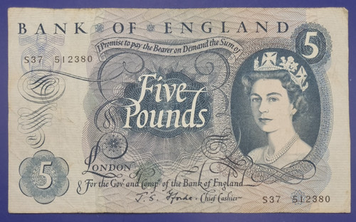 B312 1967 fforde five pound - b312,