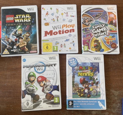 Bundle wii games mario - wii,