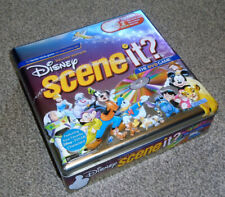 DISNEY DELUXE SCENE IT ? : TIN BOX TRIVIA DVD GAME VGC (FREE UK P&P)