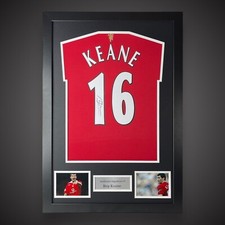 Roy Keane Signed Manchester