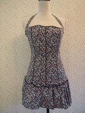 Jack Wills Floral Mini Dress With Knickers / Playsuit. Size 10. 