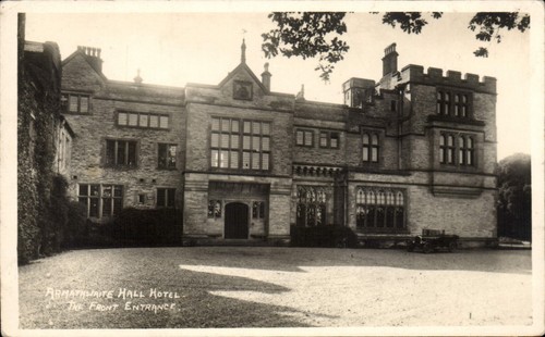 Armathwaite hall hotel front - hall,