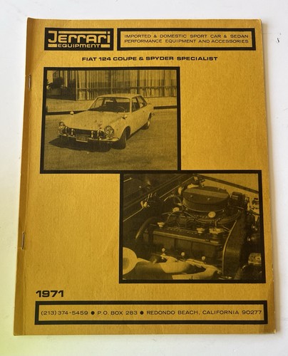 Rare 1971 jerrari equipment - jerrari,