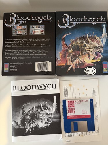Boxed 1989 bloodwych atari - boxed,