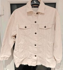 Zara cream Cord oversized