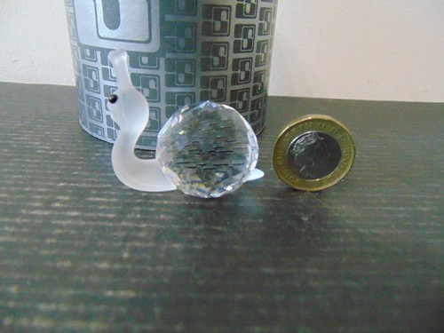Swarovski crystal snail - swarovski, 7648