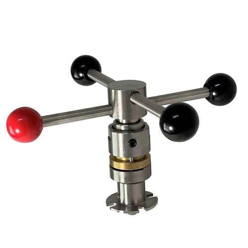 Cross bar spindle long collar - cross,