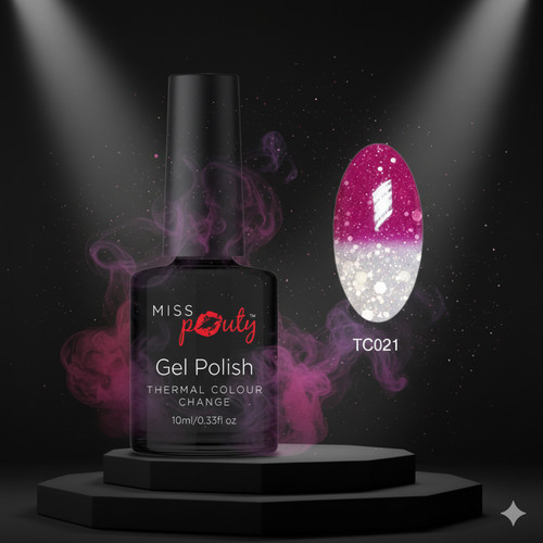 Glitter thermal gel nail - glitter,