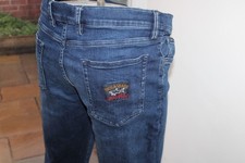 Mens Original Paul & Shark W34 L34 jeans Regular Tapered Leg P&S stretch 34L