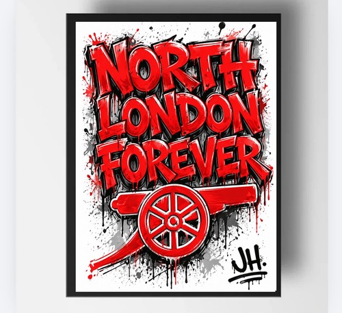 Glossy art print north - glossy,