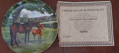 1988 spode collector plate - spode,