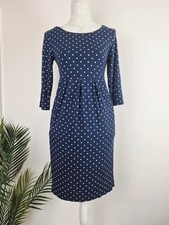 Joules Navy Polka Dot Dress