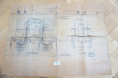 Lnwr glass wagon locomotive - glass,