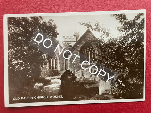 Old parish church woking - old,