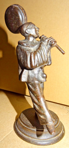 Vintage pierrot clown bronze - pierrot,