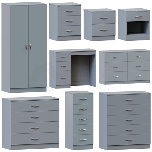 Grey chest drawers - grey, of