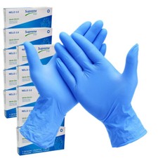 100 DISPOSABLE NITRILE GLOVES