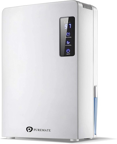 Puremate 2200ml dehumidifier - puremate,