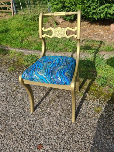 Antique regency chair - regency,