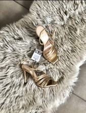 Zara Gold  Metallic Leather