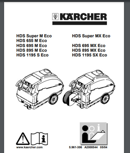 Karcher hds 655 thru - karcher,