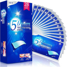 TEETH WHITENING STRIPS PROFESSIONAL UP 2 WEEKS SUPPLY TOOTH BLEACHING SAFE WHITE