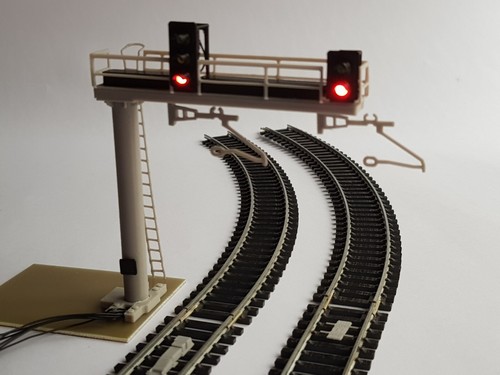 Model railway track - railway, 2