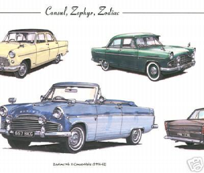 Ford consul zephyr zodiac - consul,