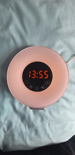 Wake light alarm clock - light,