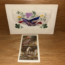 WW1 Silk Embroidered Postcards