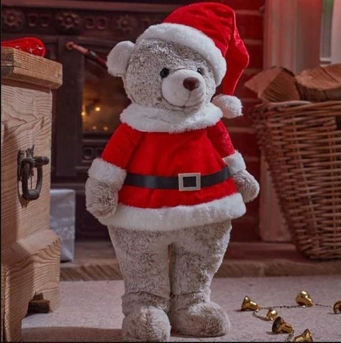 Christmas standing teddy - christmas,