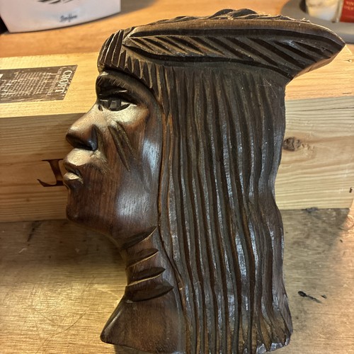 Vintage hand carved american - hand,