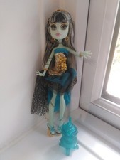 13 Wishes Monster High Frankie Stein Doll Mostly Complete 