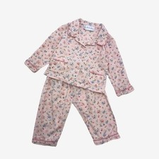 Rachel Riley, Pink Woven Floral Pyjamas, 9-12 Months 102068/1