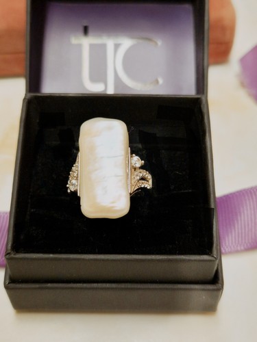 White keshi pearl natural - white,