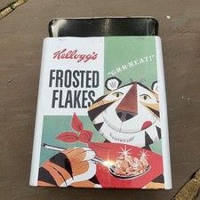 Nostalgic Metal Large tin 40x30cm Kellogg's Frosted Flakes past memorabilia 