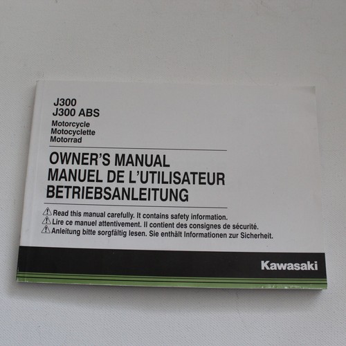 Genuine 2014 kawasaki - kawasaki, j300