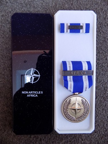 Genuine nato medal for - medal, africa