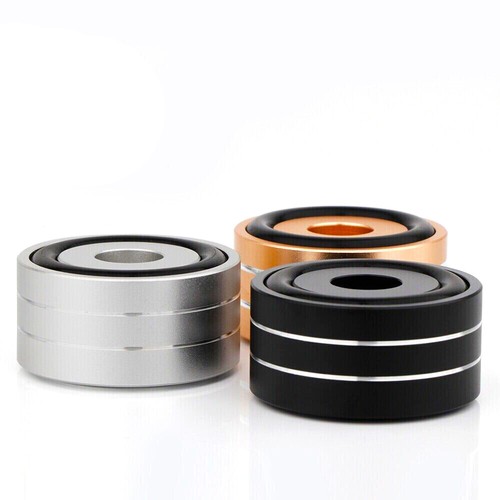 4pcs aluminum hifi amp speaker - aluminum,
