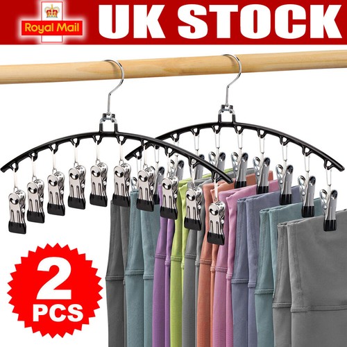 Trouser hangers with clips - hangers,