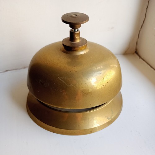 Vintage brass push button - , shop
